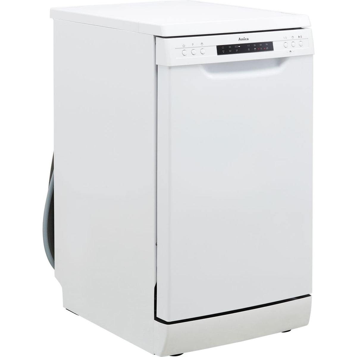 Amica ADF430WH Slimline Dishwasher - White - E Rated