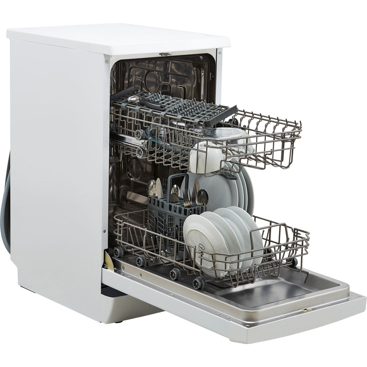 Amica ADF430WH Slimline Dishwasher - White - E Rated