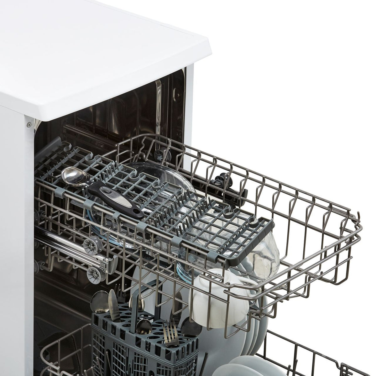 Amica ADF430WH Slimline Dishwasher - White - E Rated