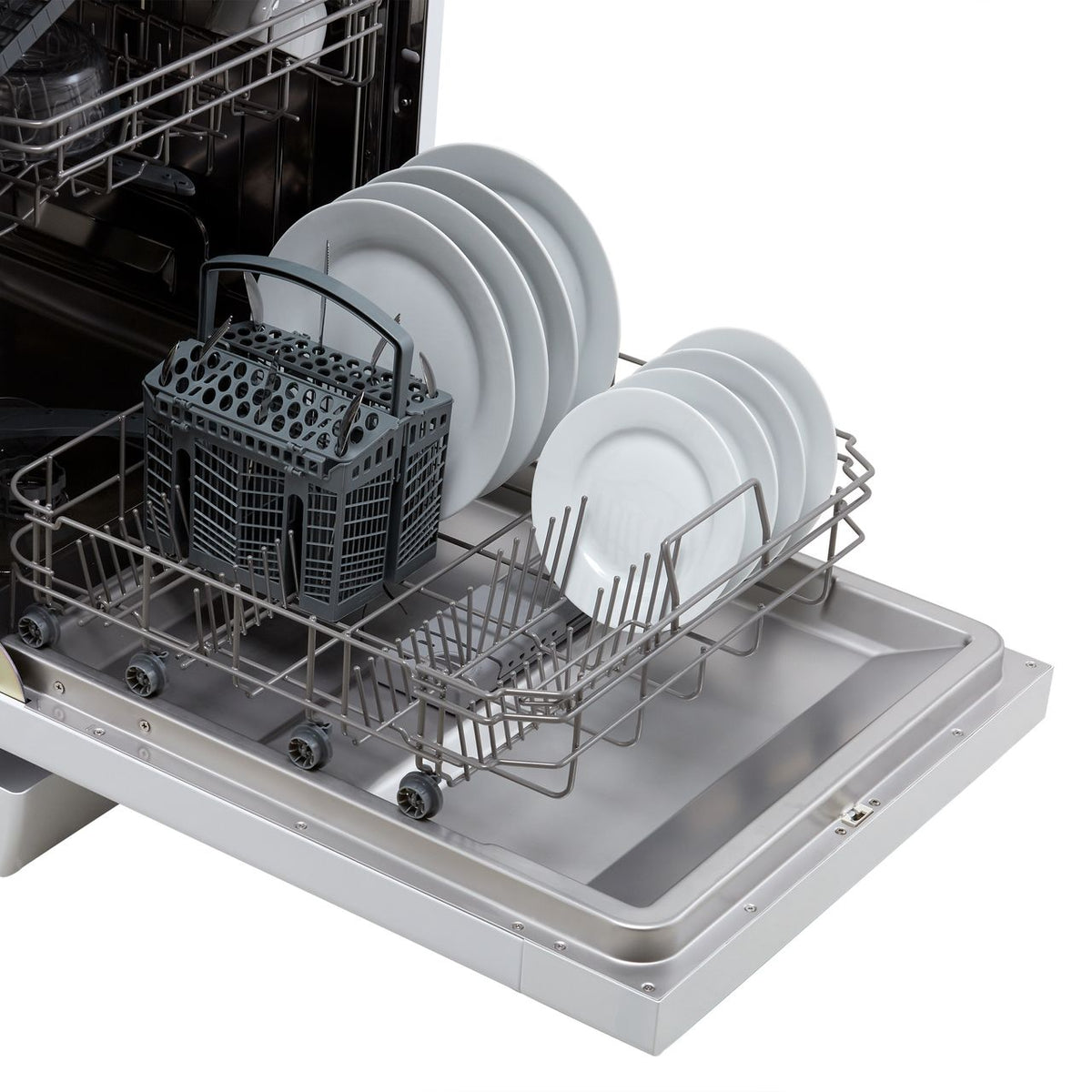 Amica ADF610WH Standard Dishwasher - White - E Rated