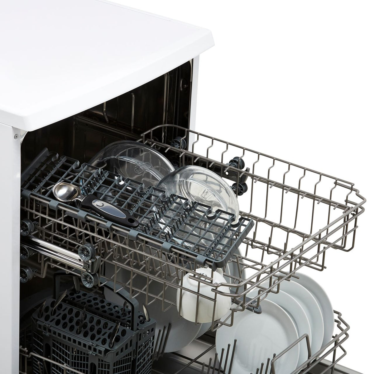 Amica ADF630WH Standard Dishwasher - White - E Rated