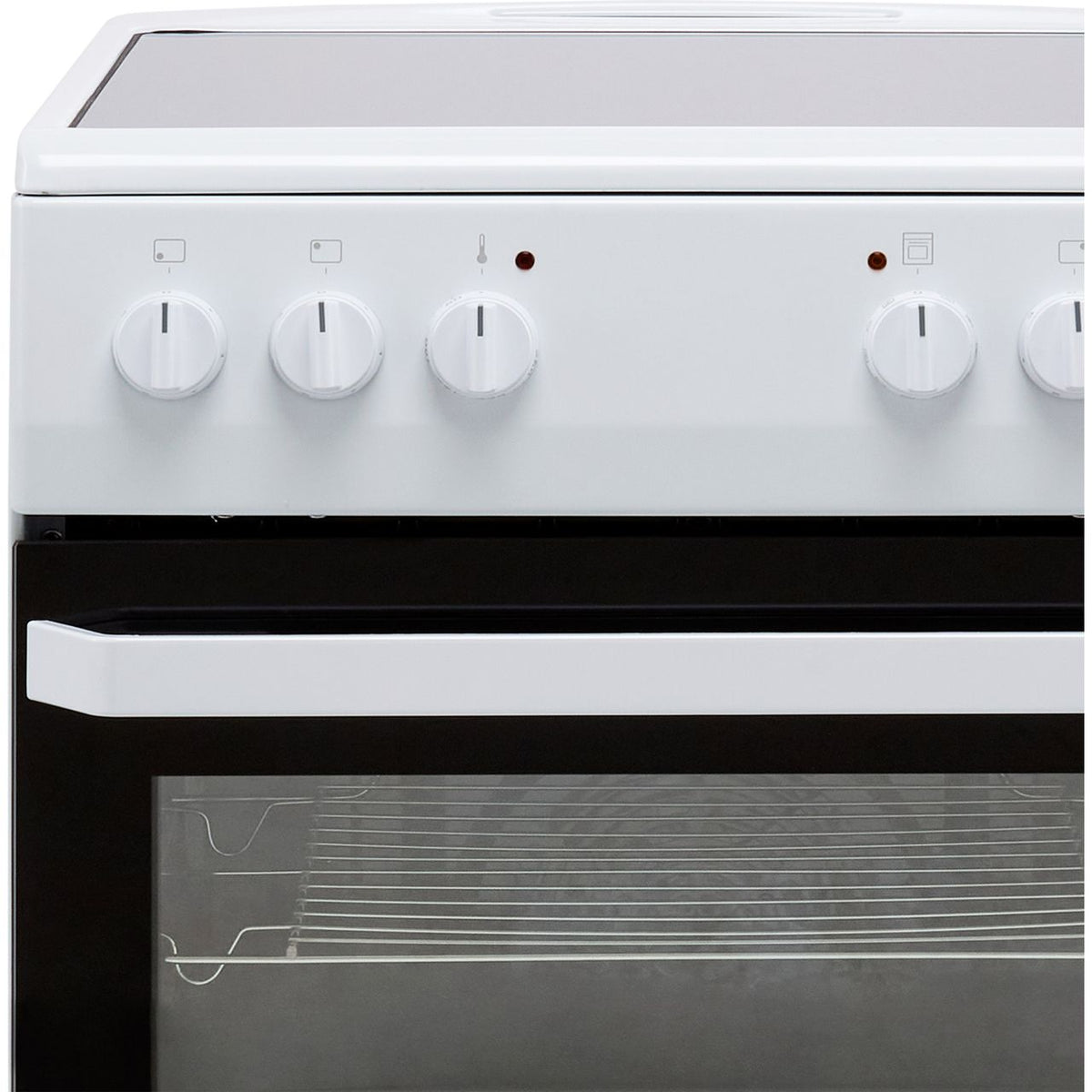 Amica AFC1530WH 50cm Electric Cooker with Ceramic Hob - White - A Rated