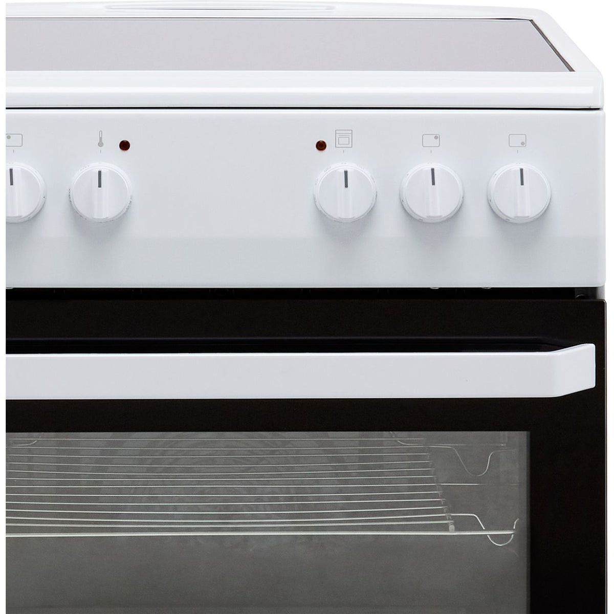 Amica AFC1530WH 50cm Electric Cooker with Ceramic Hob - White - A Rated