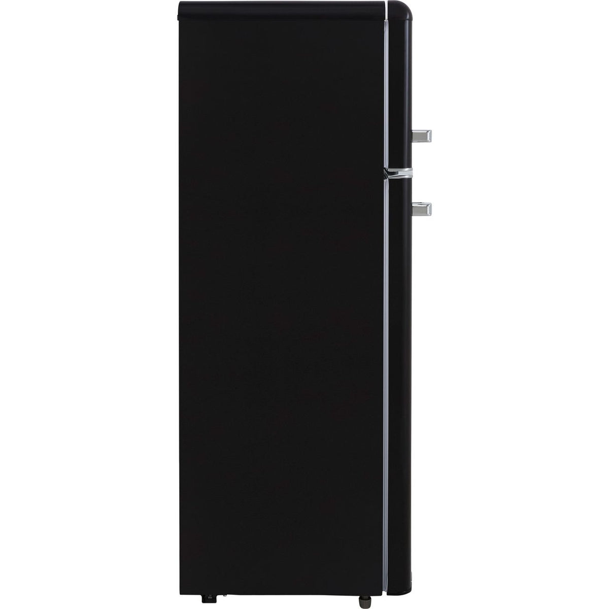 Amica FDR2213B 80-20 Fridge Freezer - Black - F Rated