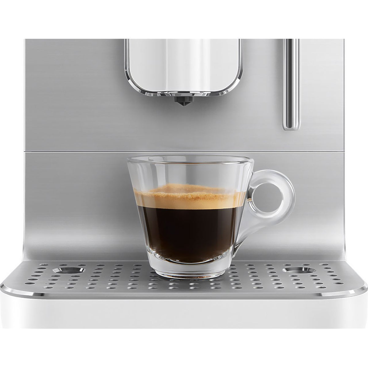 Smeg 50's Style BCC12WHMUK Espresso Coffee Machine - Matte White