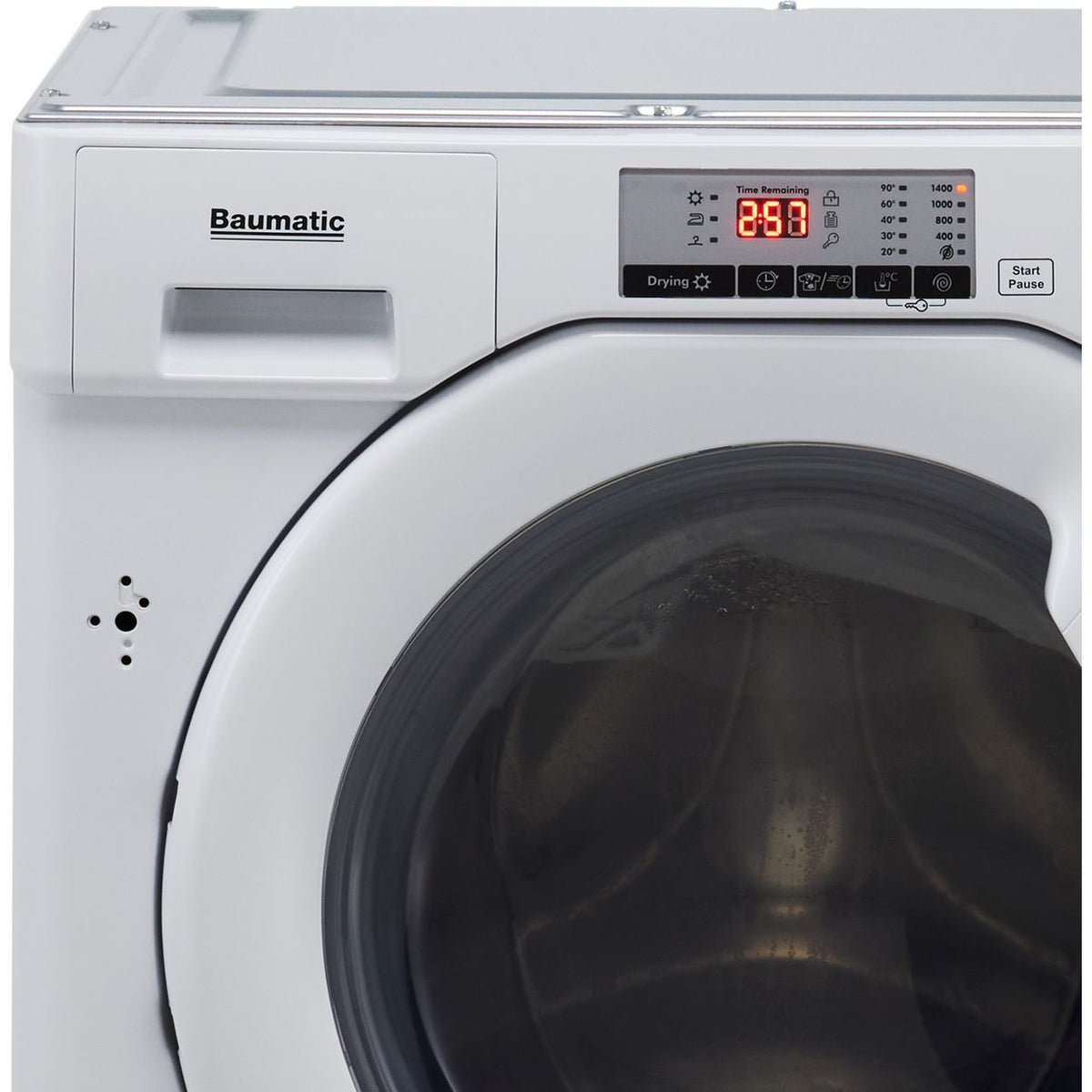 Baumatic BDI1485D4E-1 Integrated 8Kg - 5Kg Washer Dryer with 1400 rpm - White - E Rated