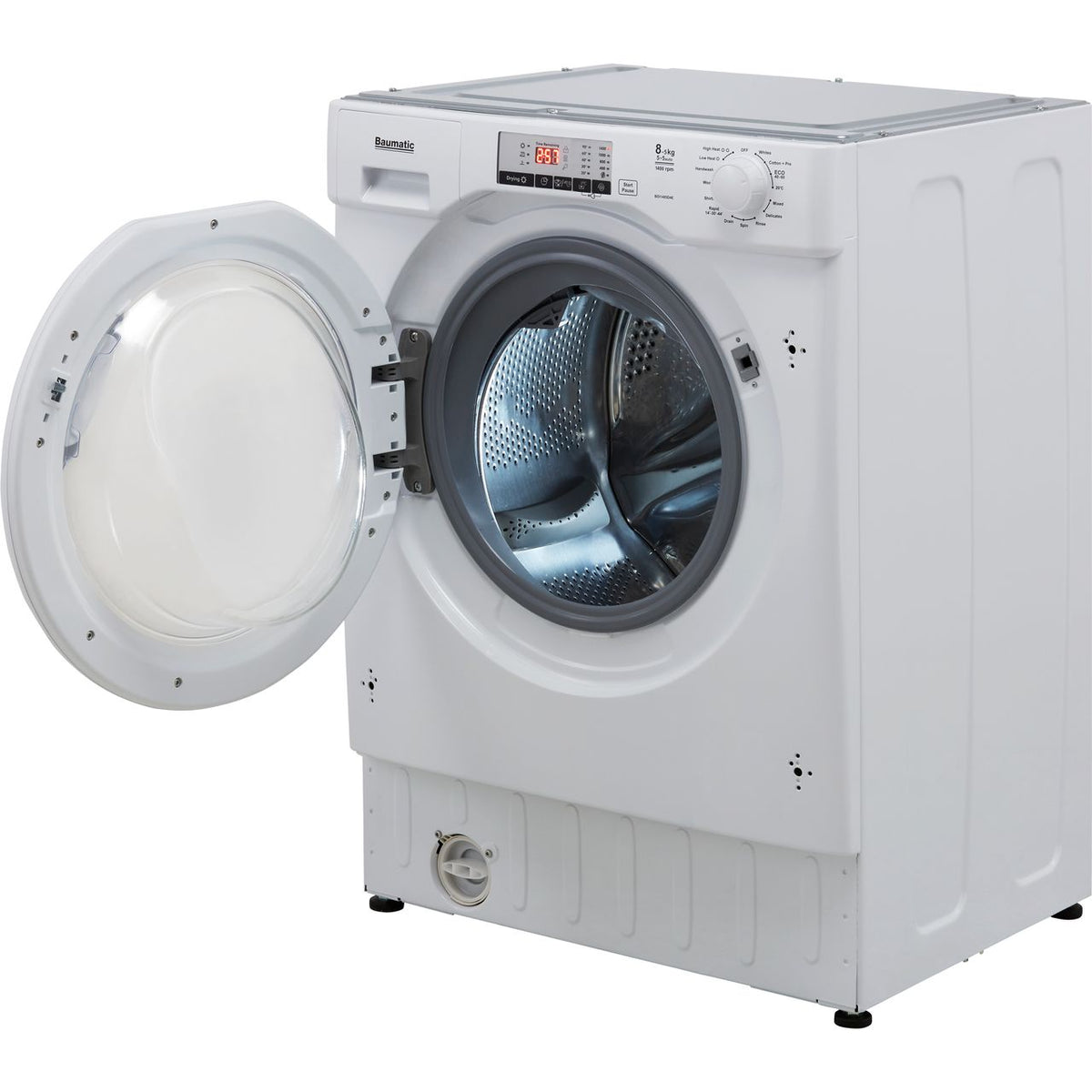 Baumatic BDI1485D4E-1 Integrated 8Kg - 5Kg Washer Dryer with 1400 rpm - White - E Rated