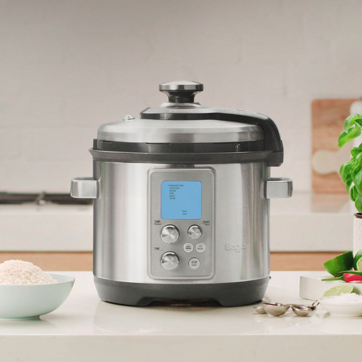 Sage The Fast Slow Pro BPR700BSS 6 Litre Pressure Cooker - Stainless Steel