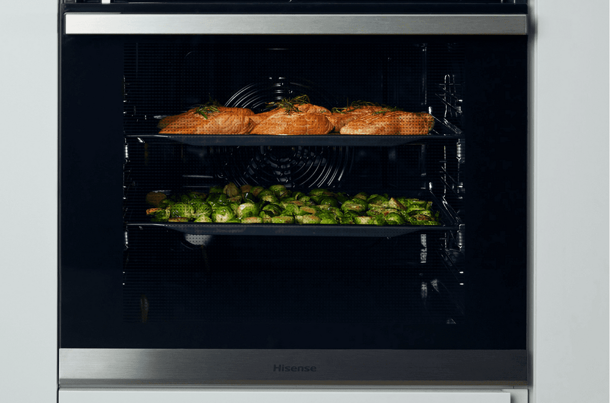 Hisense BSA65222PXUK Built In Electric Single Oven with Pyrolytic Cleaning - Stainless Steel - A+ Rated