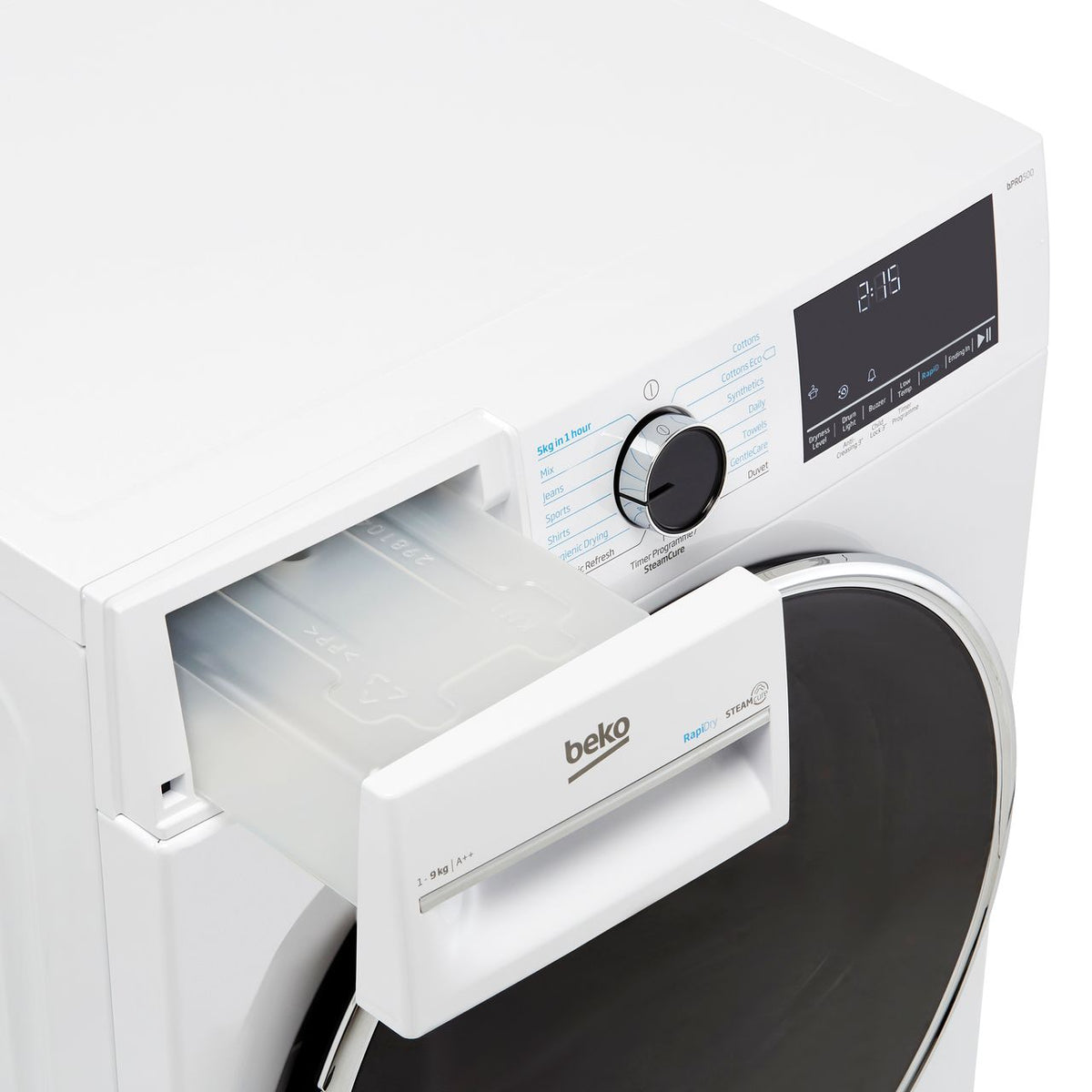 Beko B5T4923RW 9Kg Heat Pump Tumble Dryer - White - A++ Rated