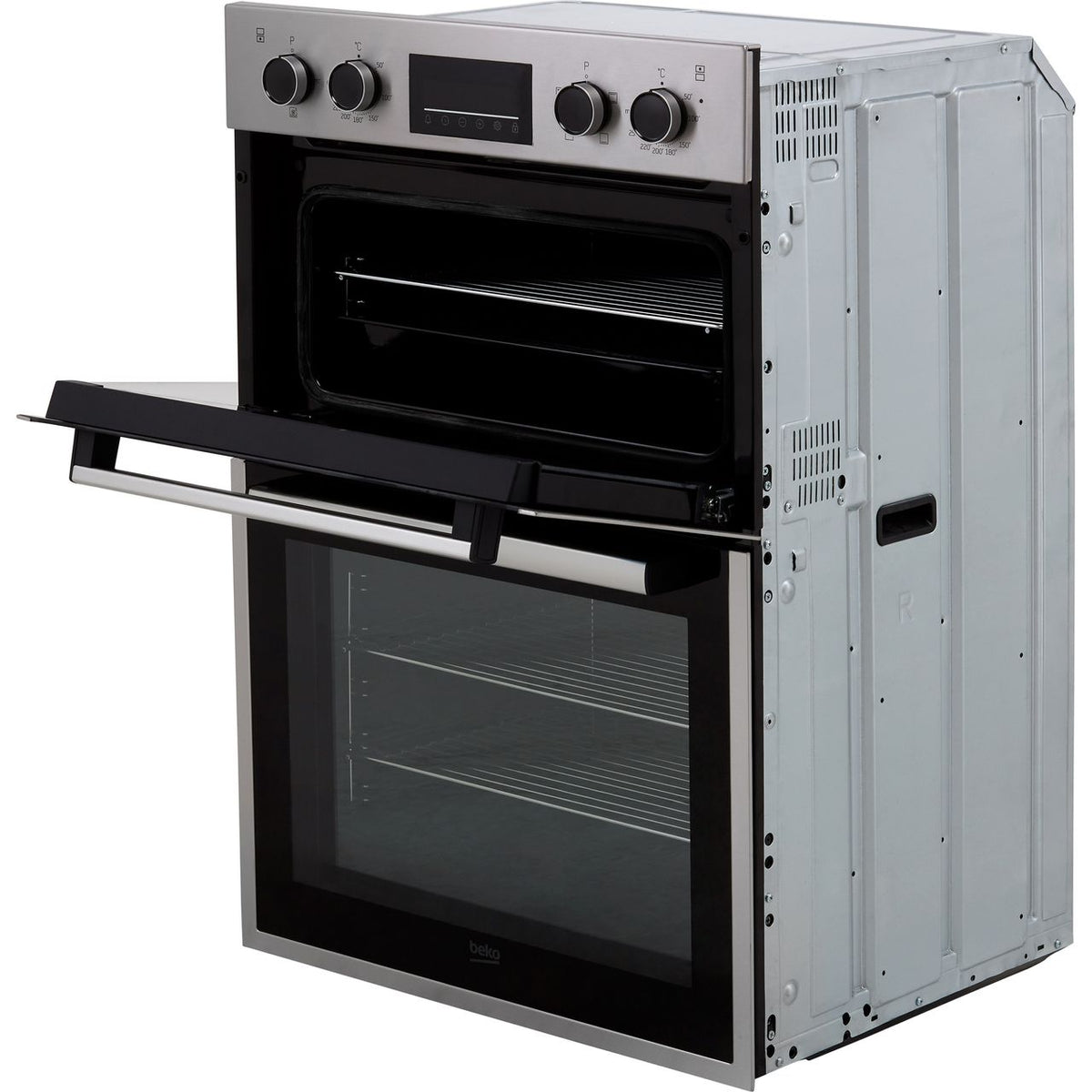 Beko RecycledNet® BBDF26300X Built In Electric Double Oven - Stainless Steel - A-A Rated