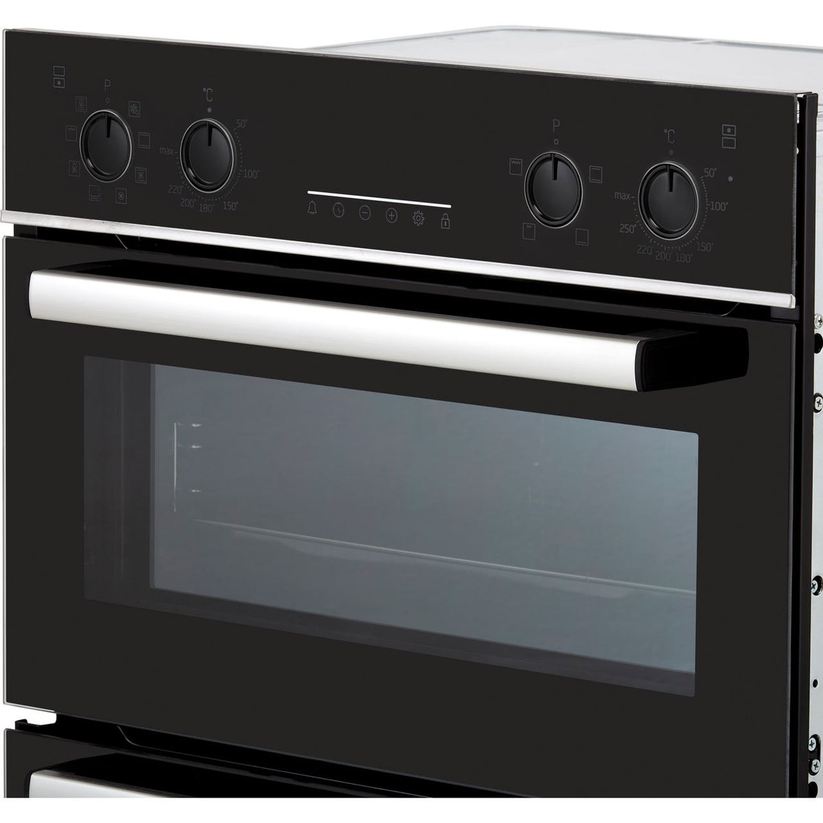 Beko RecycledNet® BBDM243BOC Built In Electric Double Oven - Black - Glass - A-A Rated