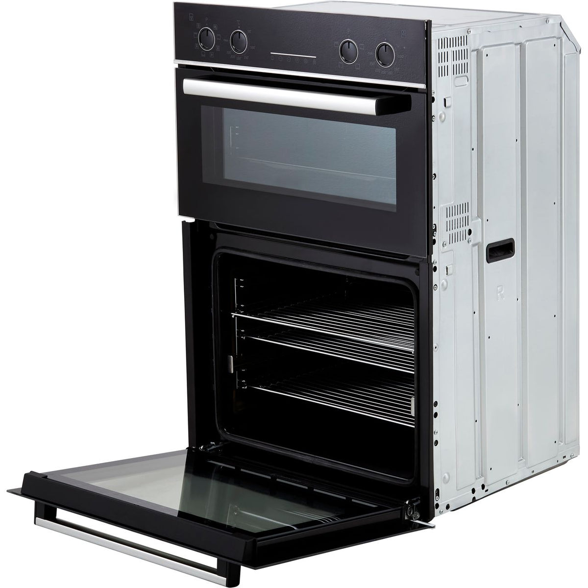 Beko RecycledNet® BBDM243BOC Built In Electric Double Oven - Black - Glass - A-A Rated