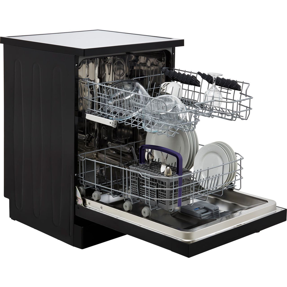 Beko DVN04320B Standard Dishwasher - Black - E Rated