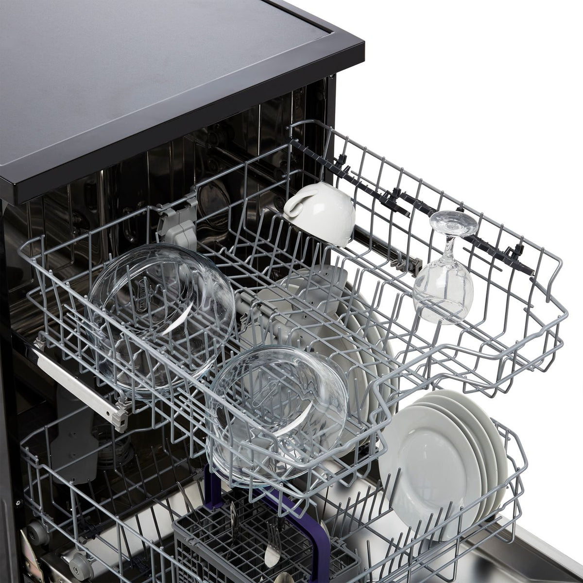 Beko DVN04320B Standard Dishwasher - Black - E Rated