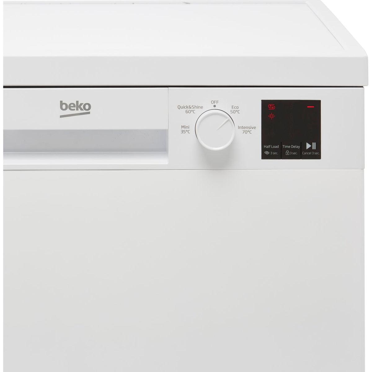 Beko DVN04X20W Standard Dishwasher - White - E Rated