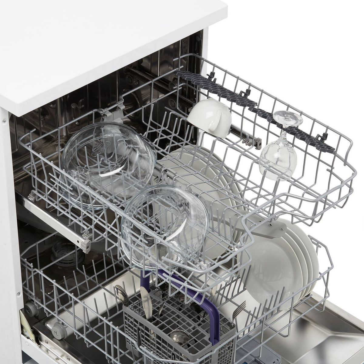 Beko DVN04X20W Standard Dishwasher - White - E Rated