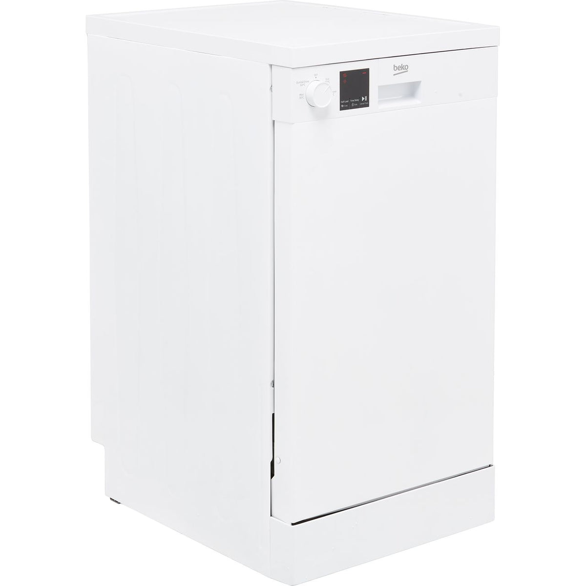 Beko DVS04X20W Slimline Dishwasher - White - E Rated