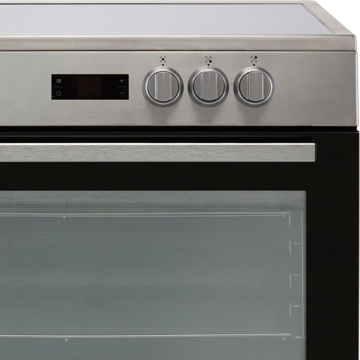 Beko GF17300GXNS 90cm Electric Range Cooker with Ceramic Hob - Stainless Steel - A Rated