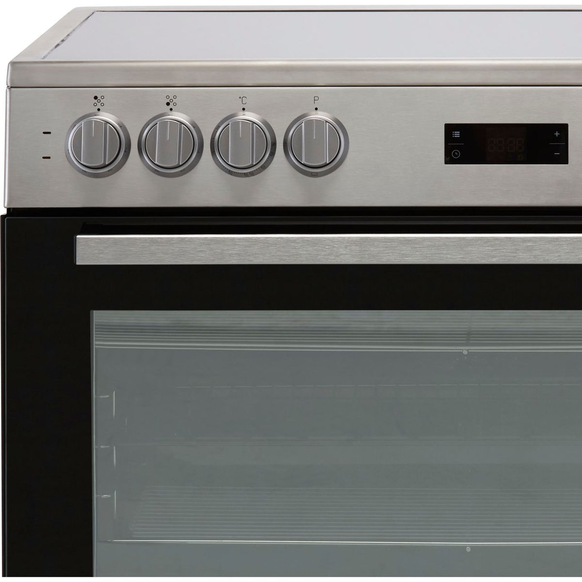 Beko GF17300GXNS 90cm Electric Range Cooker with Ceramic Hob - Stainless Steel - A Rated