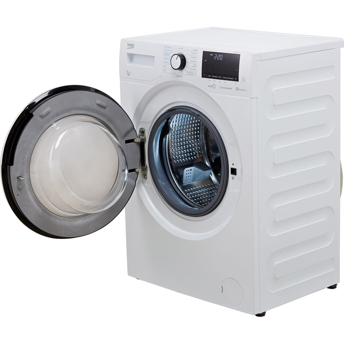 Beko RecycledTub® WDER7440421W 7Kg - 4Kg Washer Dryer with 1400 rpm - White - D Rated