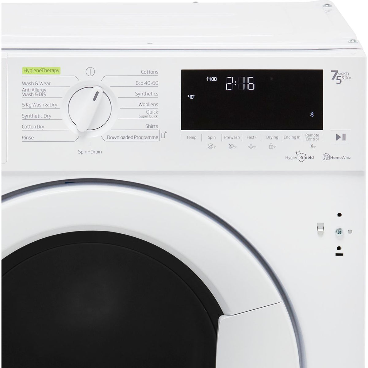 Beko WDIK754421 Integrated 7Kg - 5Kg Washer Dryer with 1400 rpm - White - D Rated