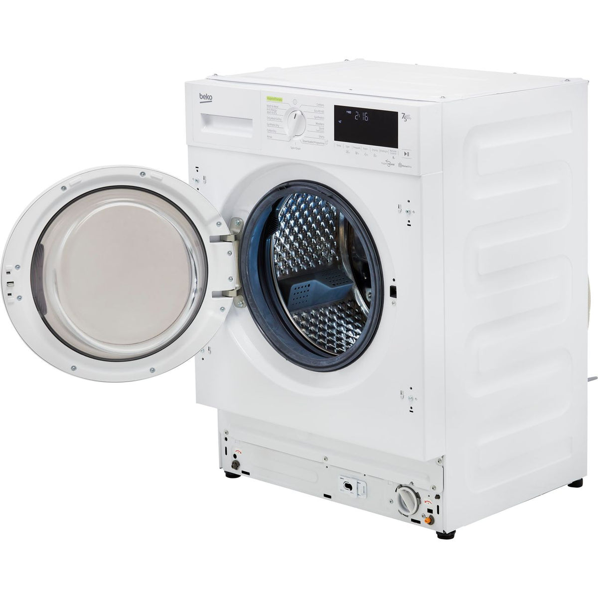 Beko WDIK754421 Integrated 7Kg - 5Kg Washer Dryer with 1400 rpm - White - D Rated