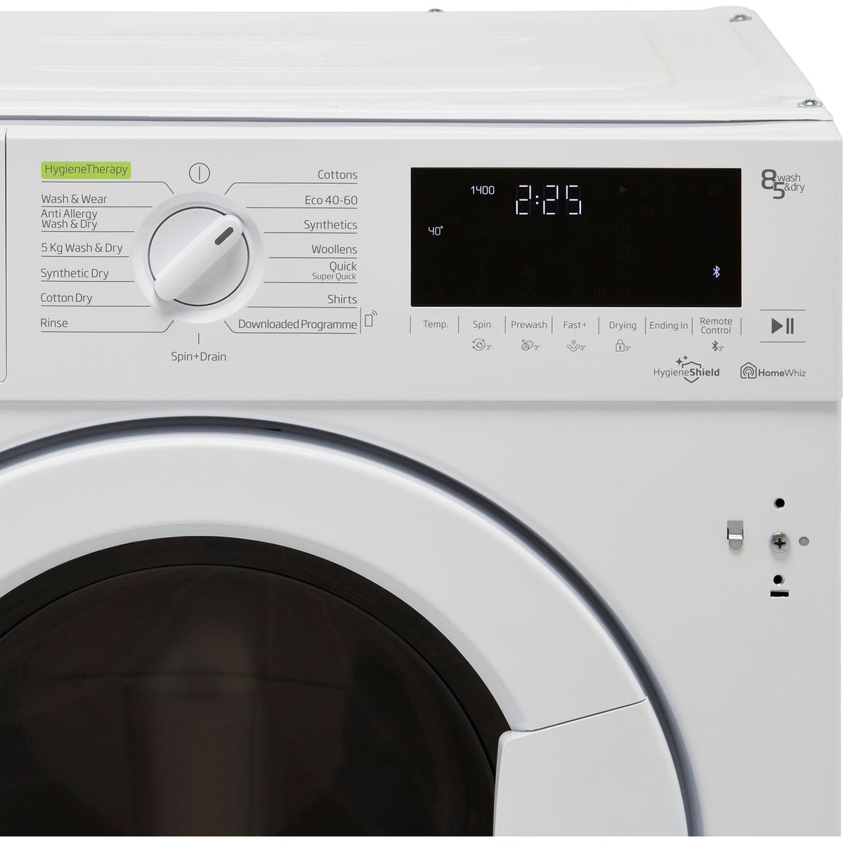 Beko RecycledTub® WDIK854421F Integrated 8Kg - 5Kg Washer Dryer with 1400 rpm - White - D Rated