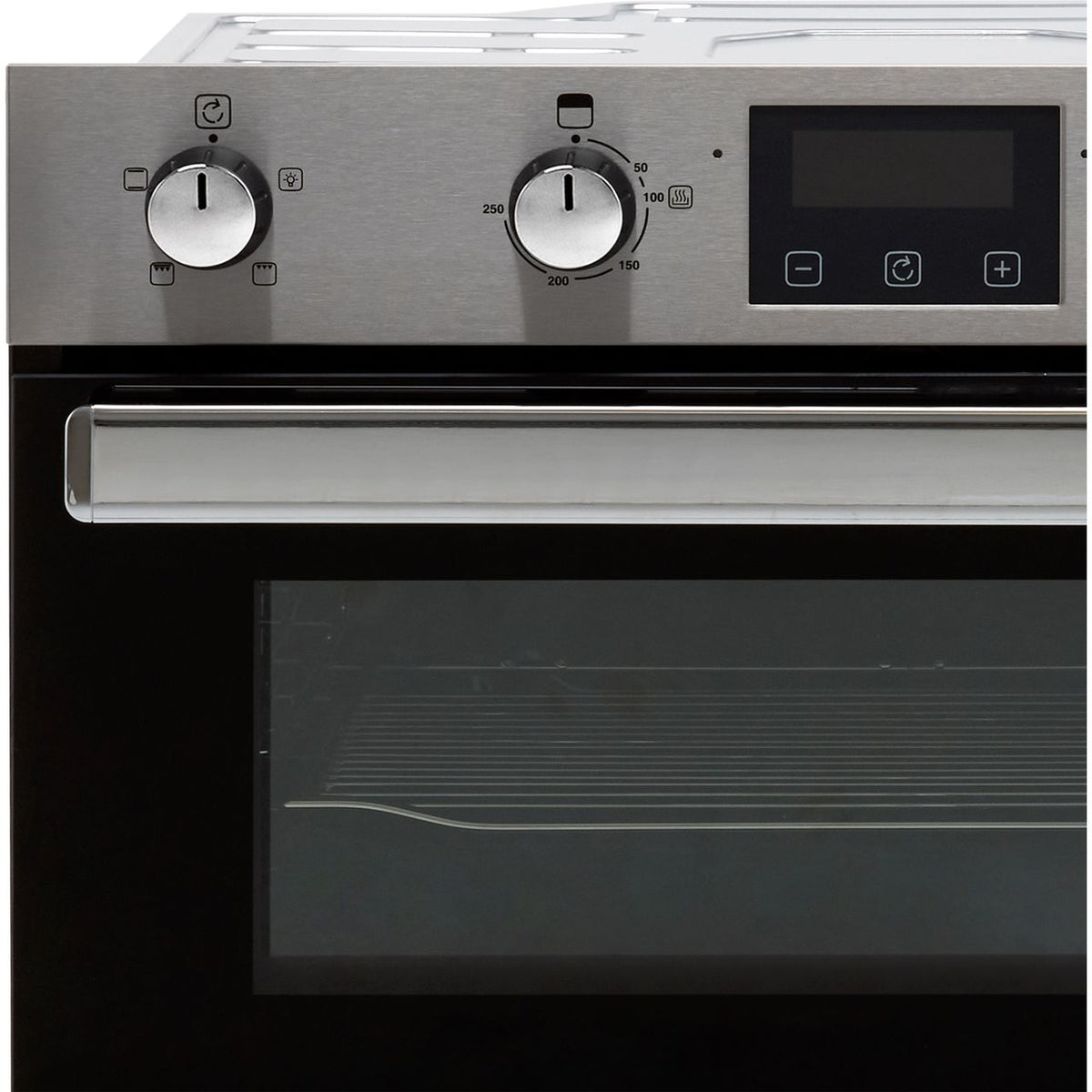 Belling BI702FPCT Built Under Electric Double Oven - Stainless Steel - A-A Rated