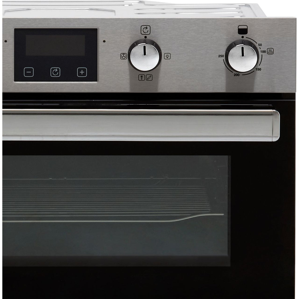 Belling BI702FPCT Built Under Electric Double Oven - Stainless Steel - A-A Rated