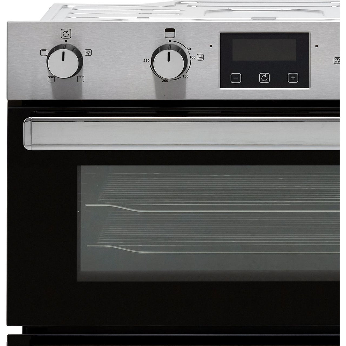 Belling BI902FP Built In Electric Double Oven - Stainless Steel - A-A Rated