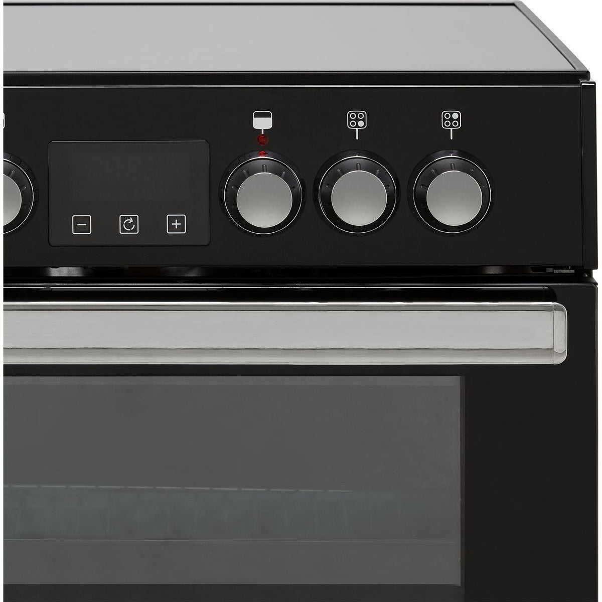 Belling Cookcentre 60E Electric Cooker with Ceramic Hob - Black - A-A Rated