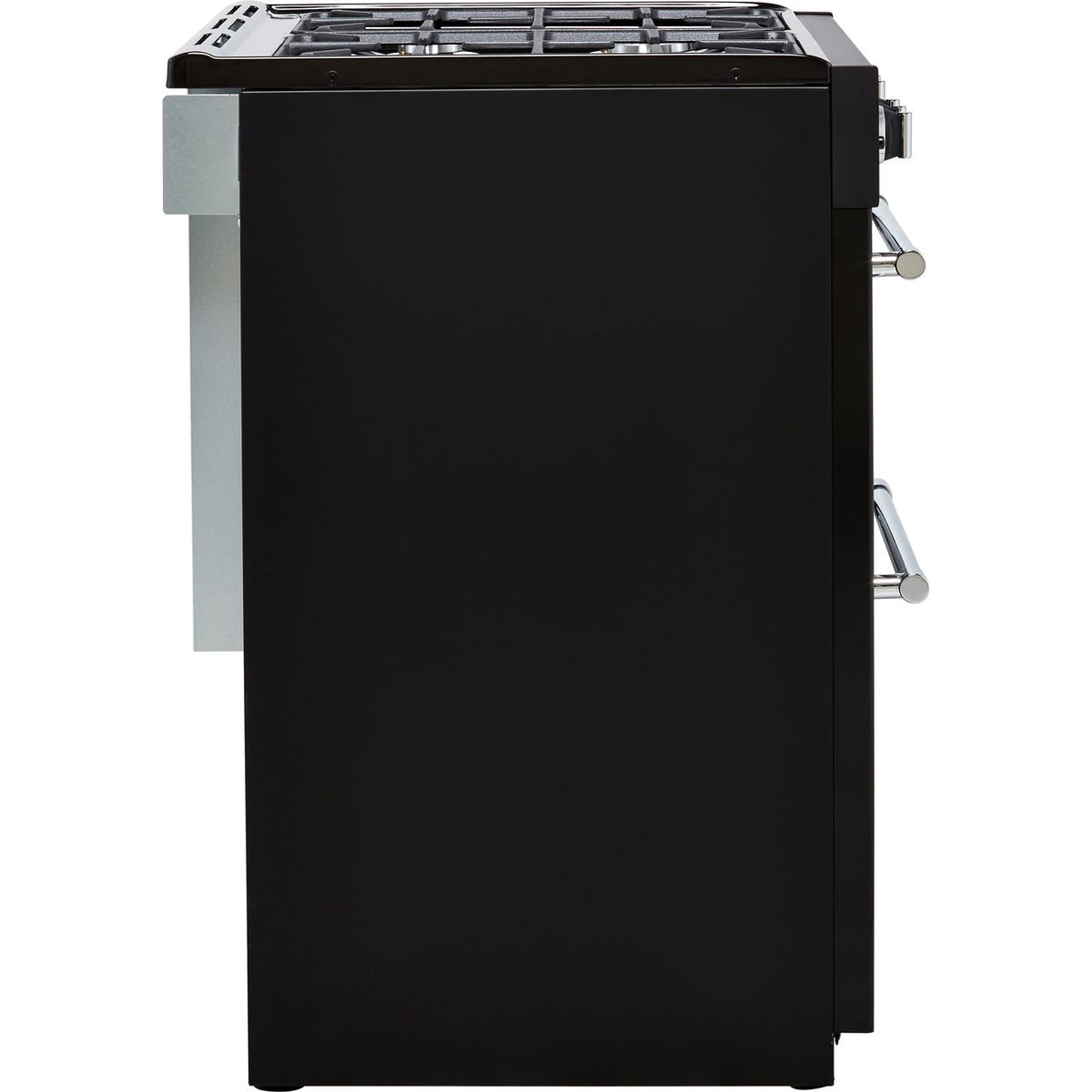 Belling Farmhouse60G 60cm Gas Cooker with Full Width Electric Grill - Black - A+-A Rated