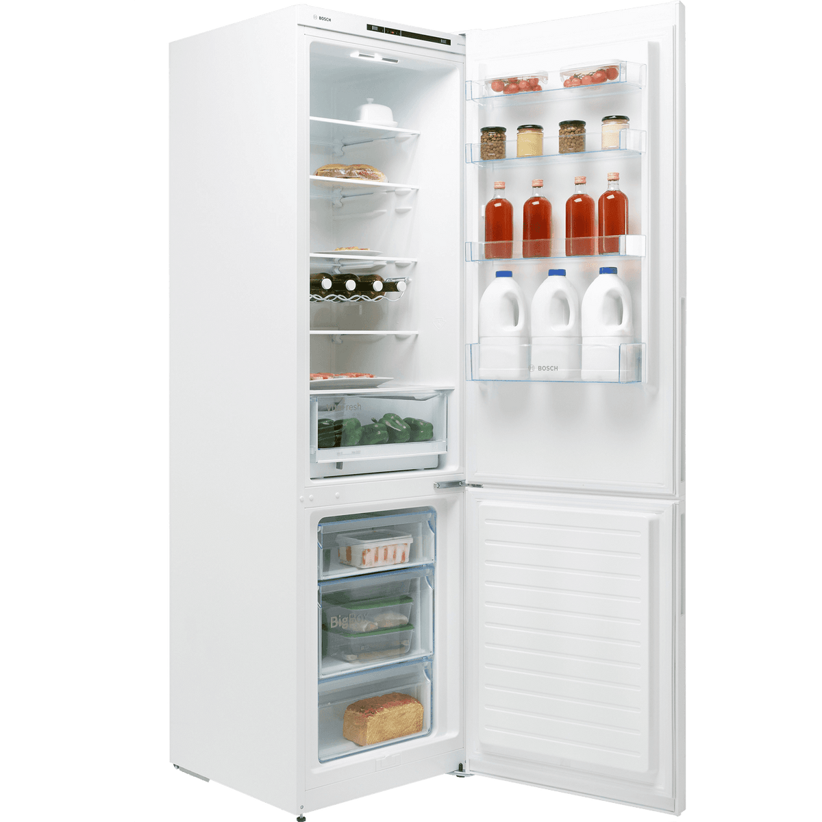 Bosch Series 4 KGV39VWEAG 70-30 Fridge Freezer - White - E Rated