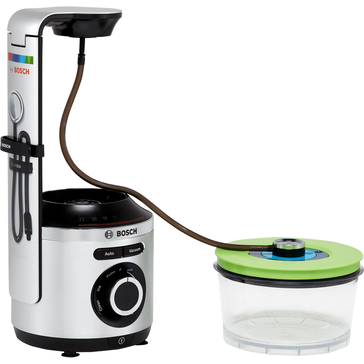 Bosch VitaPower Serie 8 MMBV625M 1.5 Litre Vacuum Blender with 3 Accessories - Silver