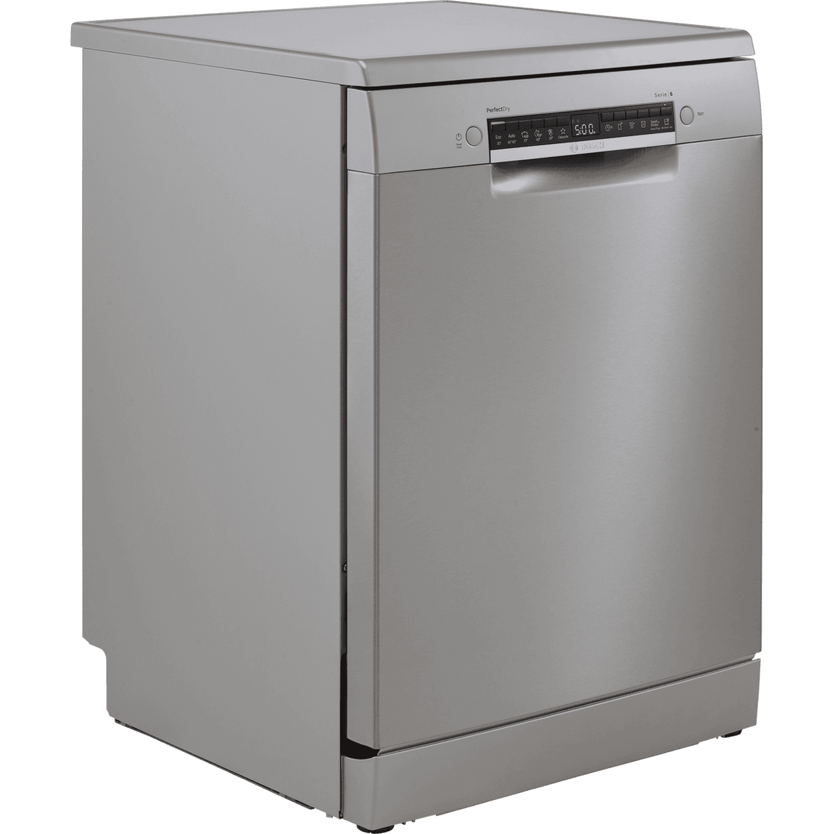 Bosch Series 6 SMS6TCI00E Standard Dishwasher - Stainless Steel Effect - A Rated