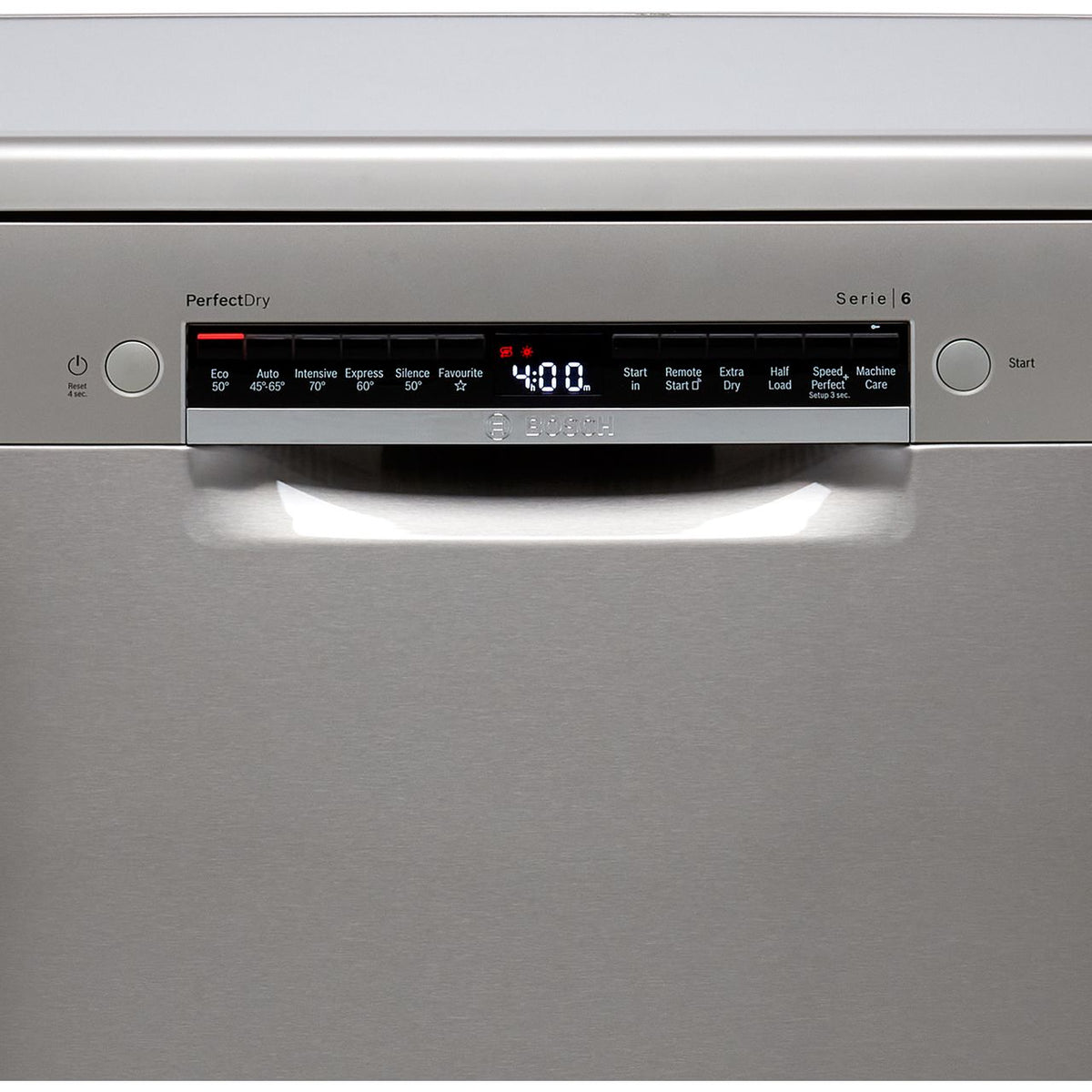 Bosch Series 6 SMS6ZCI00G Wifi Connected Standard Dishwasher - Stainless Steel Effect - C Rated