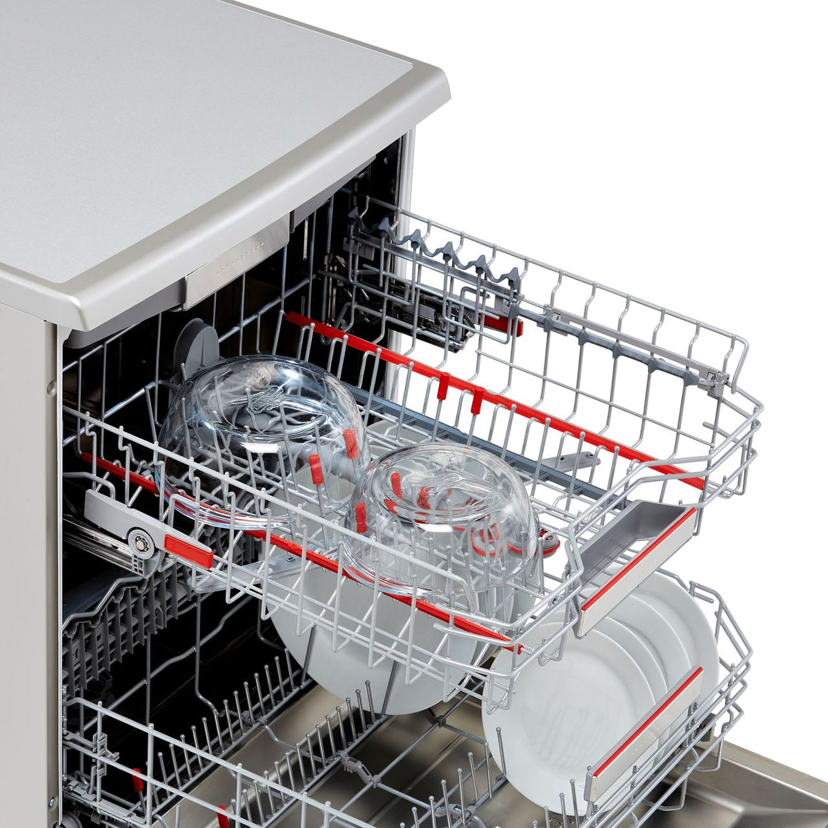 Bosch Series 8 SMS8YCI03E Standard Dishwasher - Stainless Steel Effect - B Rated