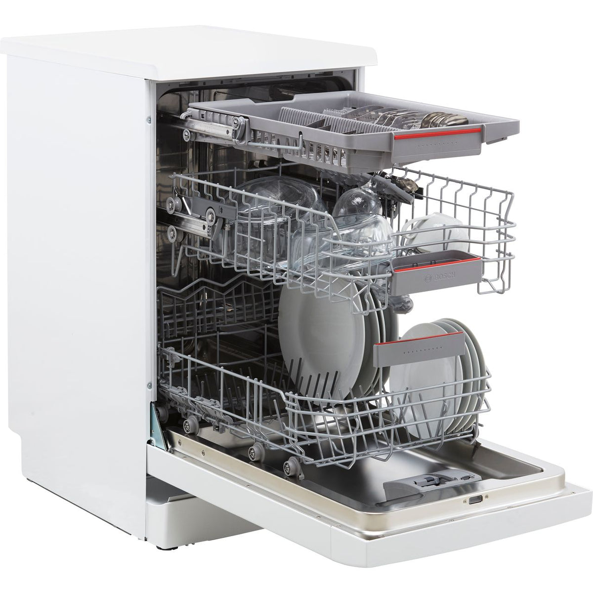 Bosch Series 4 SPS4HMW53G Wifi Connected Slimline Dishwasher - White - E Rated