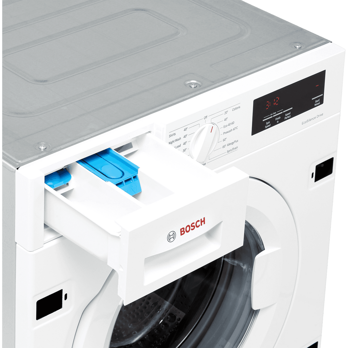 Bosch Series 6 WIW28302GB Integrated 8kg Washing Machine with 1400 rpm - White - C Rated