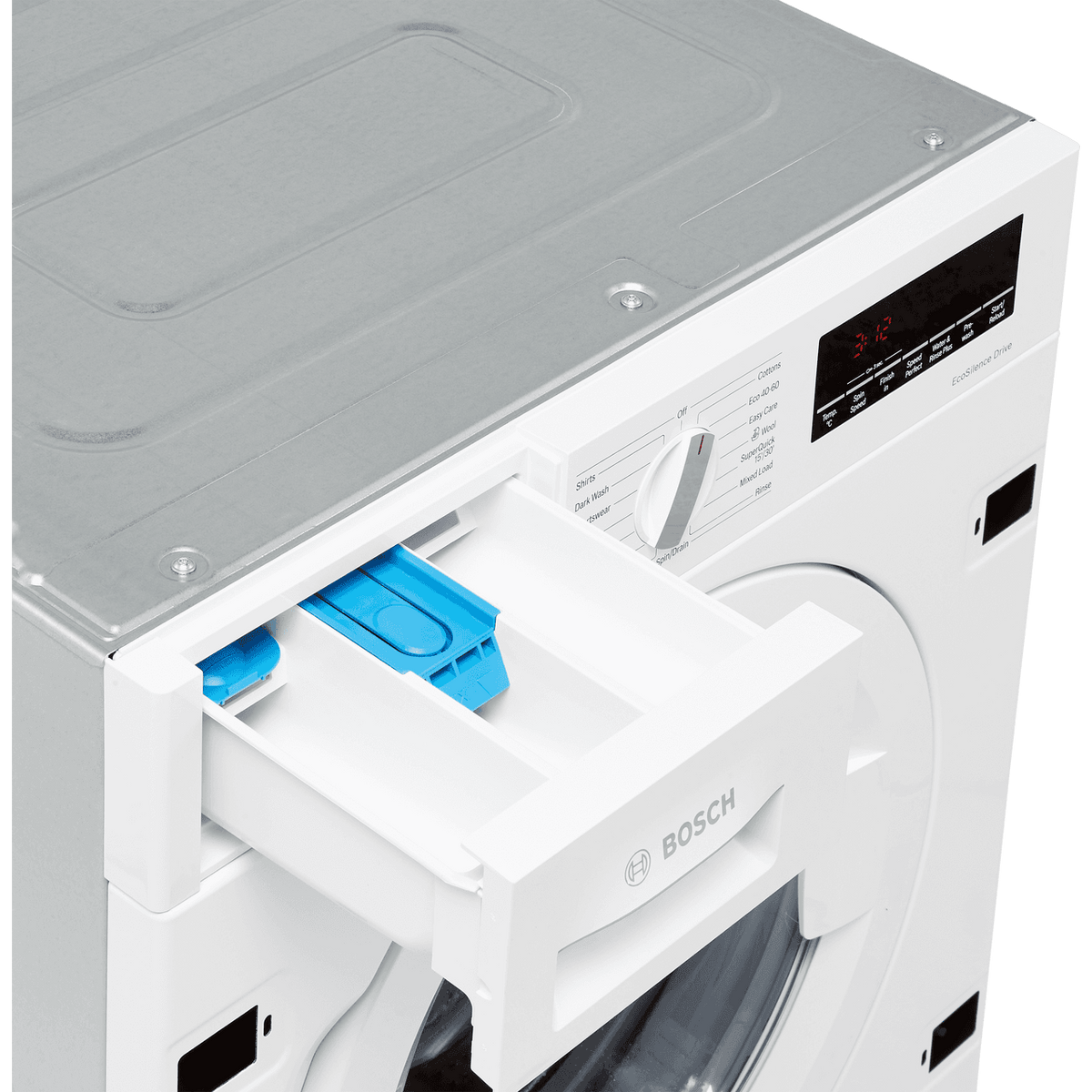 Bosch Series 8 WIW28502GB Integrated 8kg Washing Machine with 1400 rpm - White - C Rated