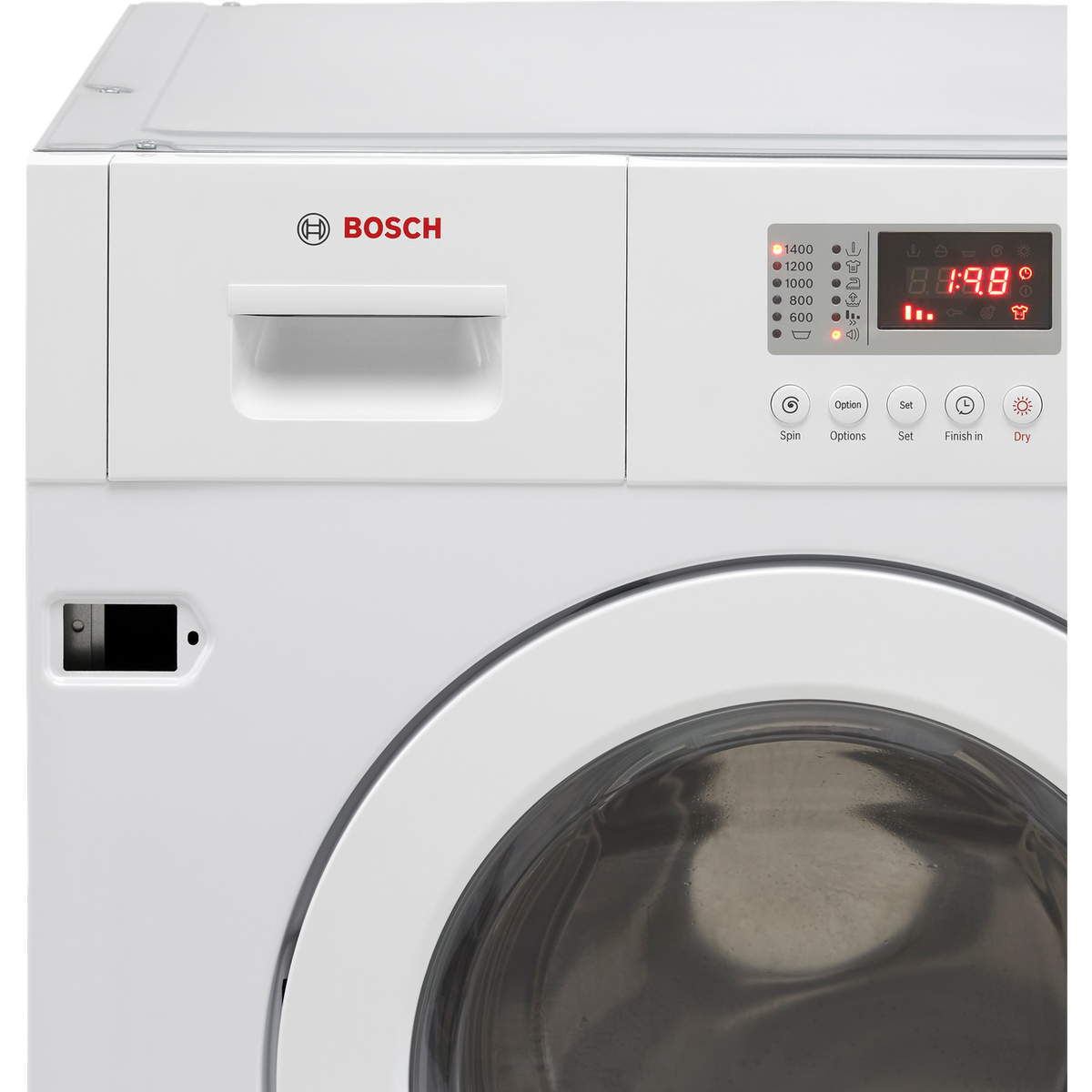 Bosch Series 4 WKD28352GB Integrated 7Kg - 4Kg Washer Dryer with 1355 rpm - White - E Rated