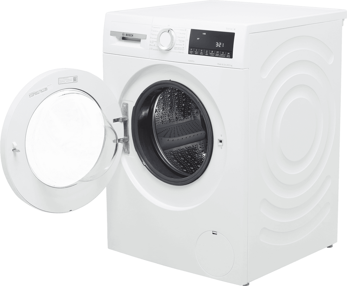 Bosch Series 4 WNA134U8GB 8Kg - 5Kg Washer Dryer with 1400 rpm - White - E Rated