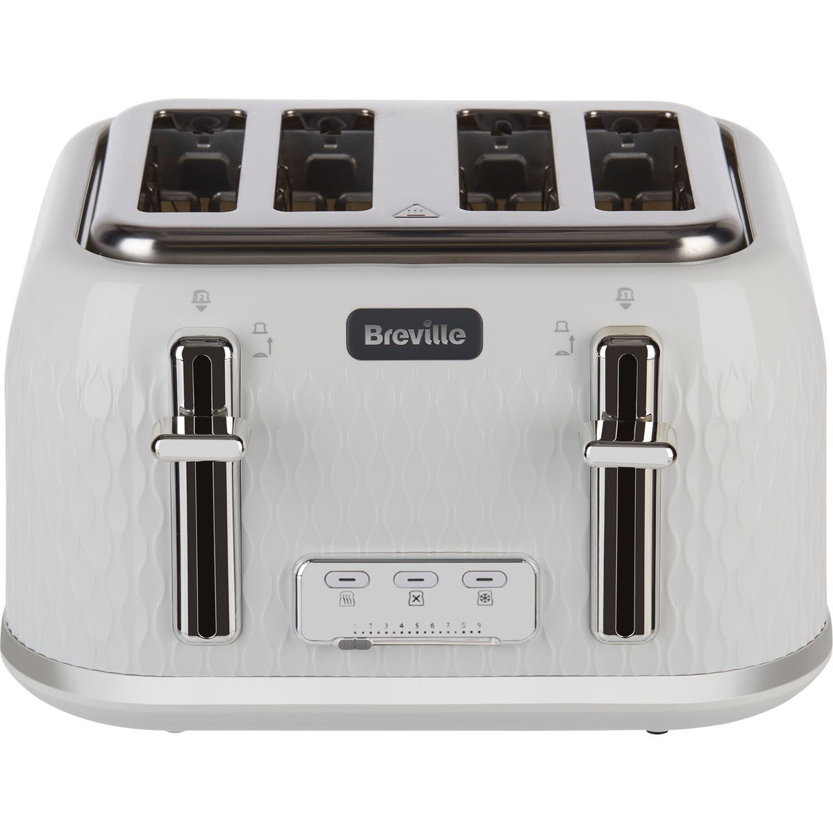 Breville Curve VTT911 4 Slice Toaster - White