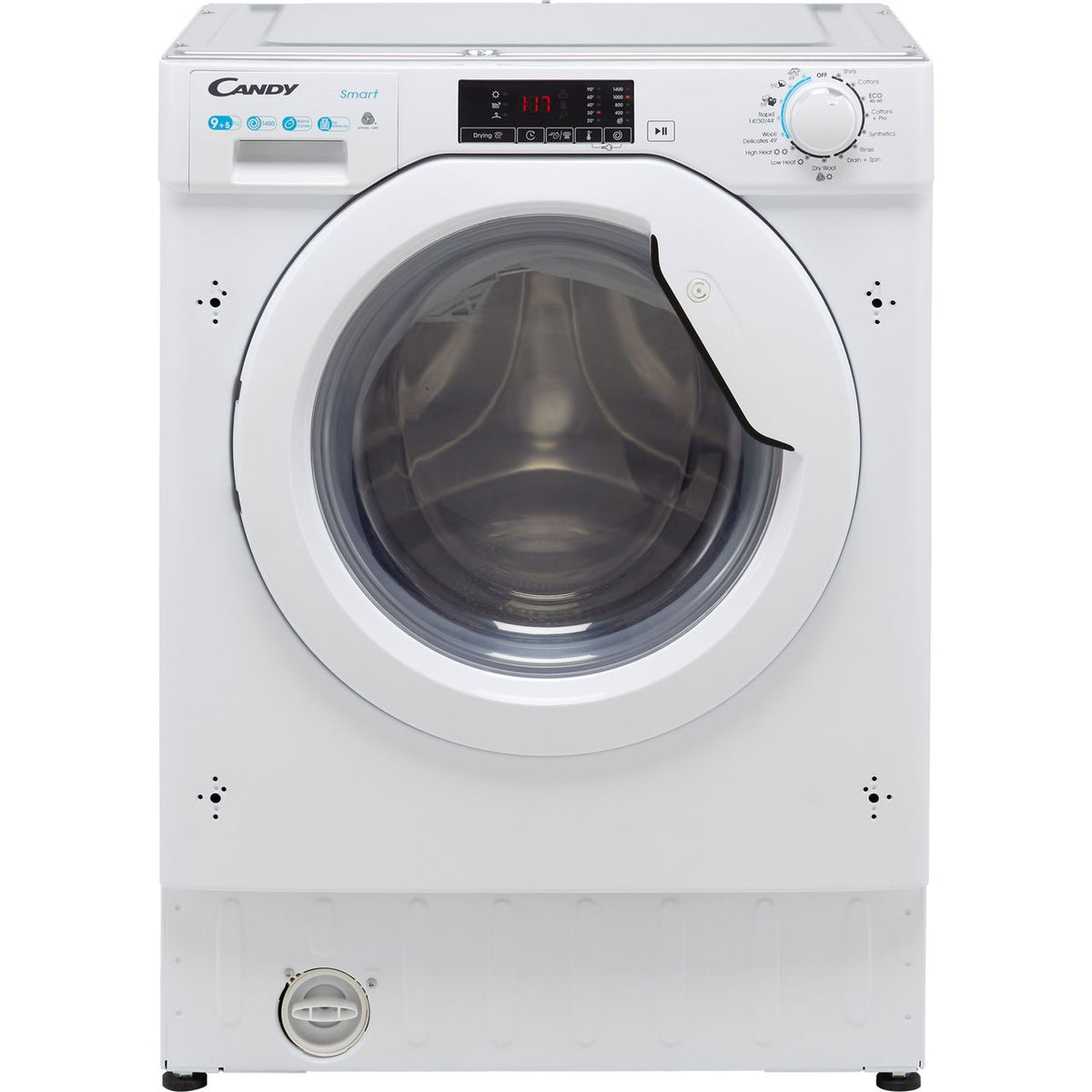 Candy CBD495D1WE-1 Integrated 9Kg - 5Kg Washer Dryer with 1400 rpm - White - E Rated