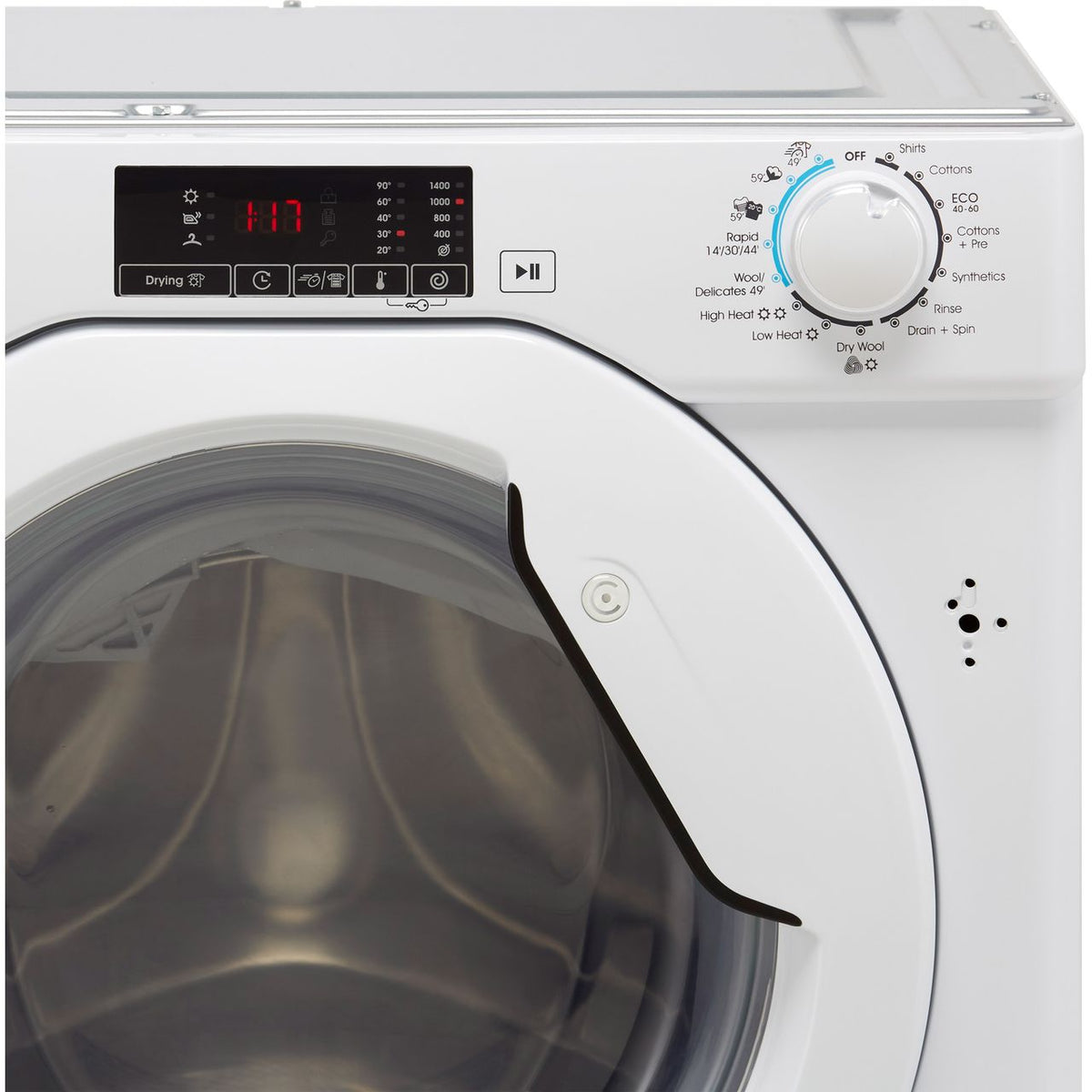 Candy CBD495D1WE-1 Integrated 9Kg - 5Kg Washer Dryer with 1400 rpm - White - E Rated