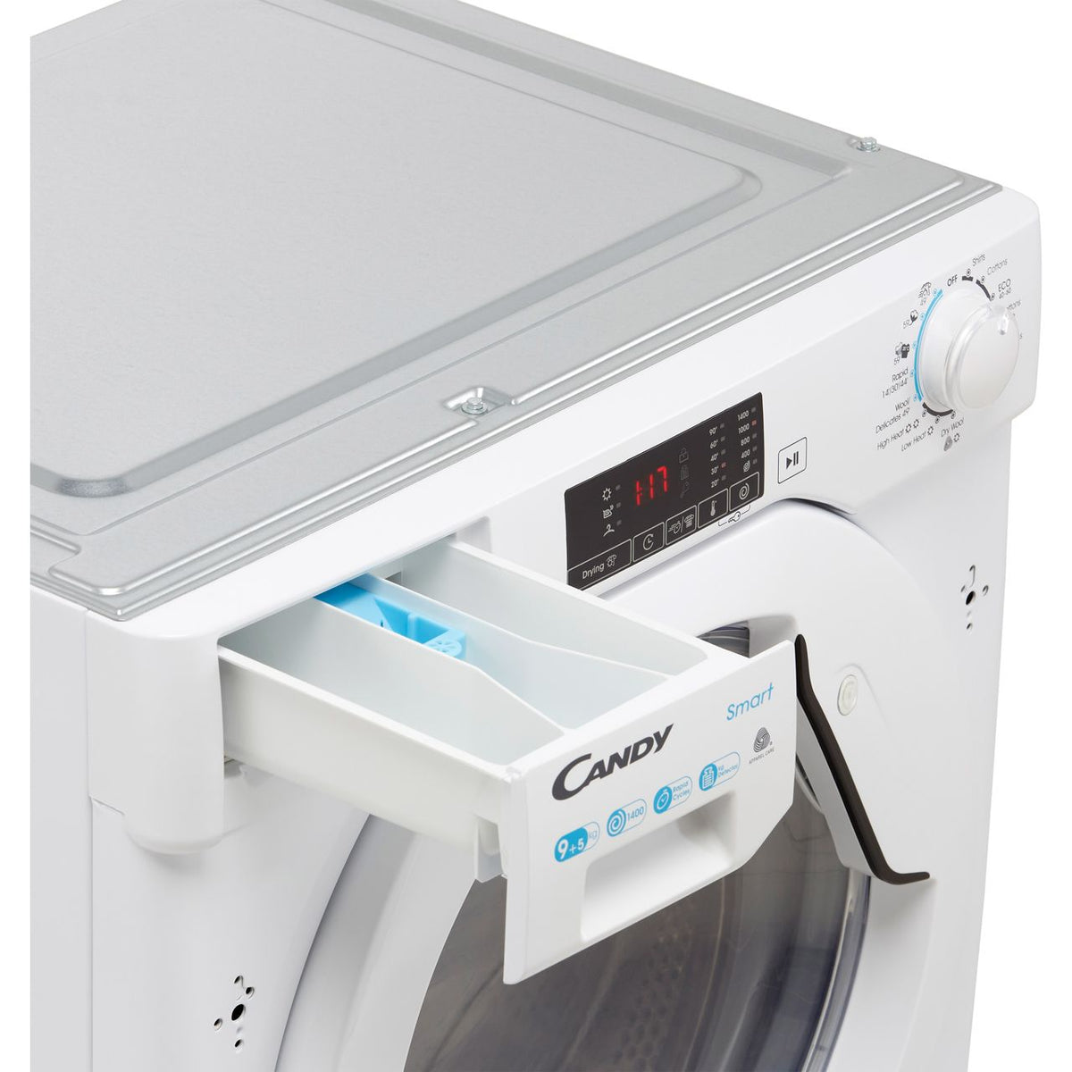 Candy CBD495D1WE-1 Integrated 9Kg - 5Kg Washer Dryer with 1400 rpm - White - E Rated