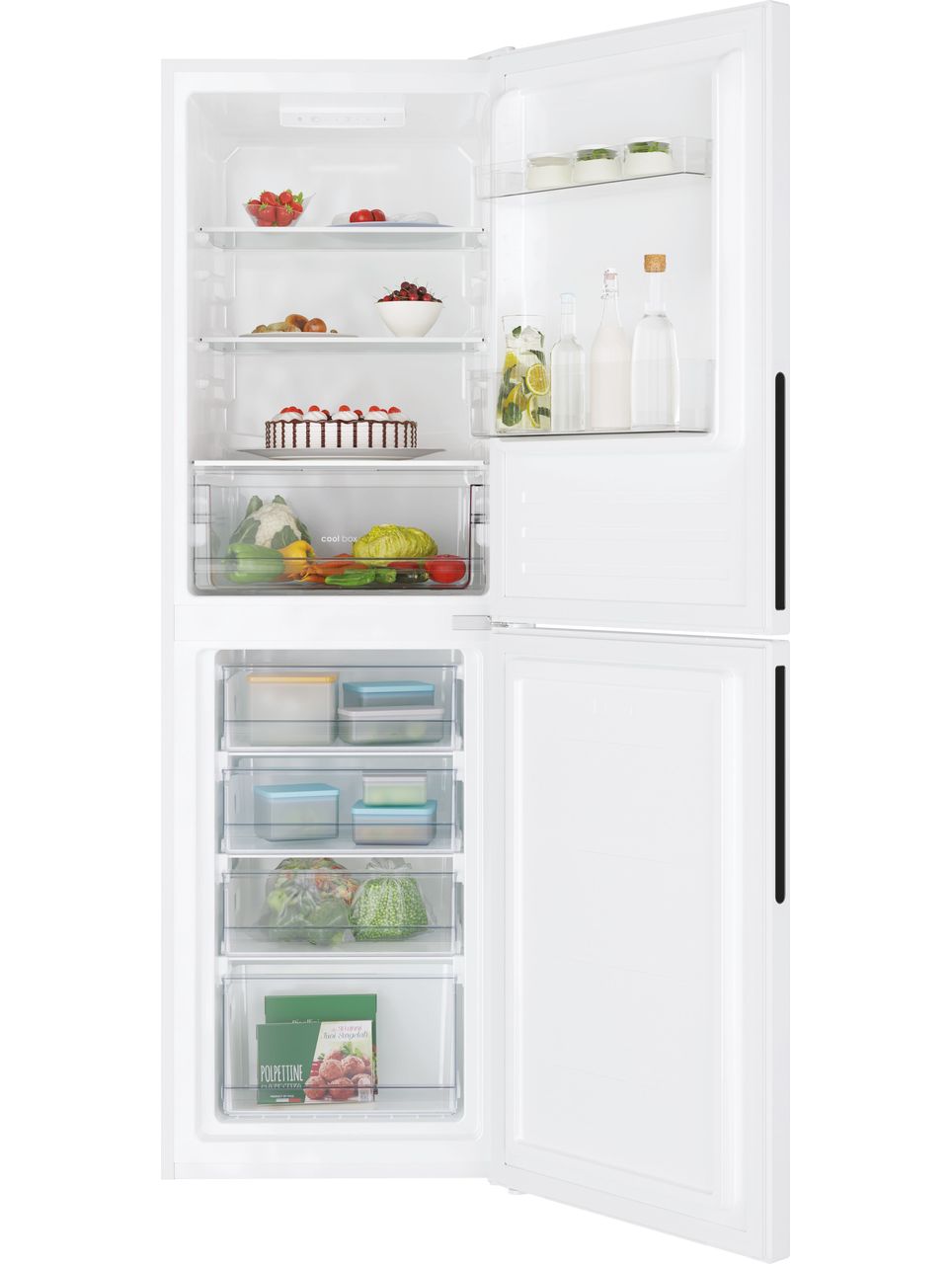 Candy CCT3L517FWK 50-50 Fridge Freezer - White - F Rated