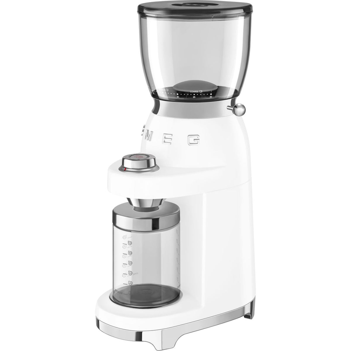 Smeg 50's Retro CGF01WHUK Coffee Grinder - White