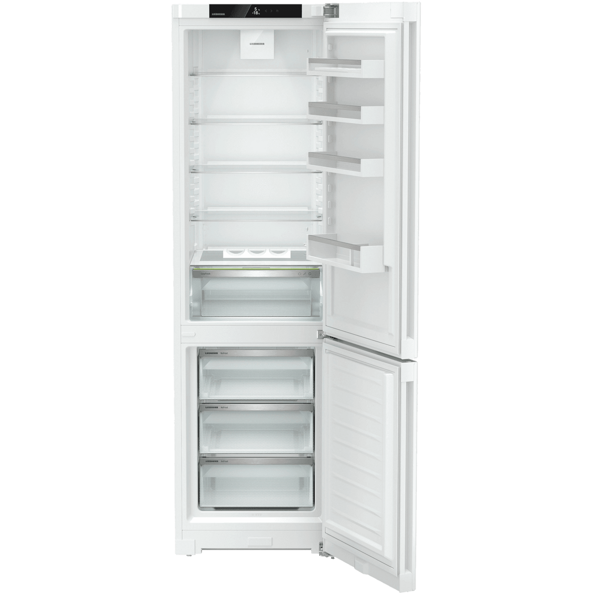 Liebherr CNd5703 70-30 Frost Free Fridge Freezer - White - D Rated